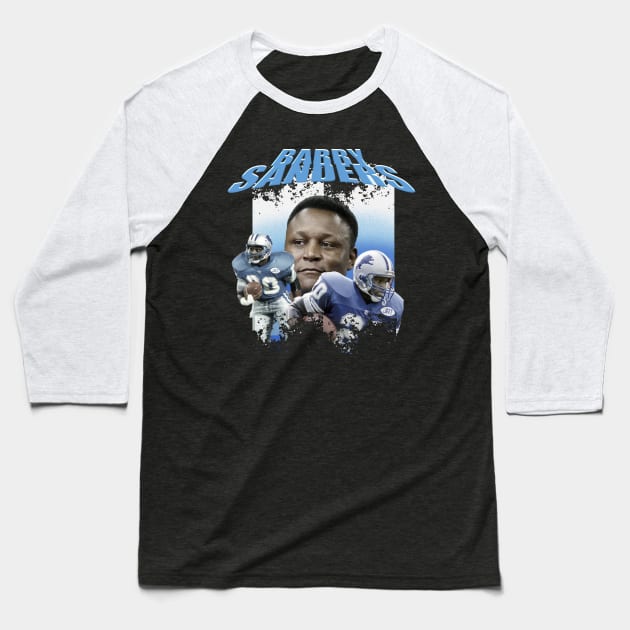 barry sanders Baseball T-Shirt by jerrysanji